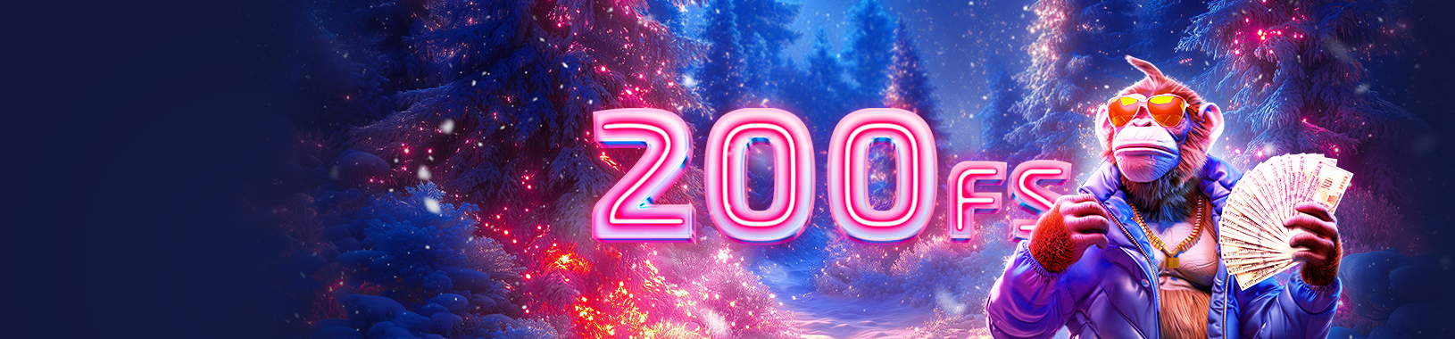 200 фриспинов под елочку